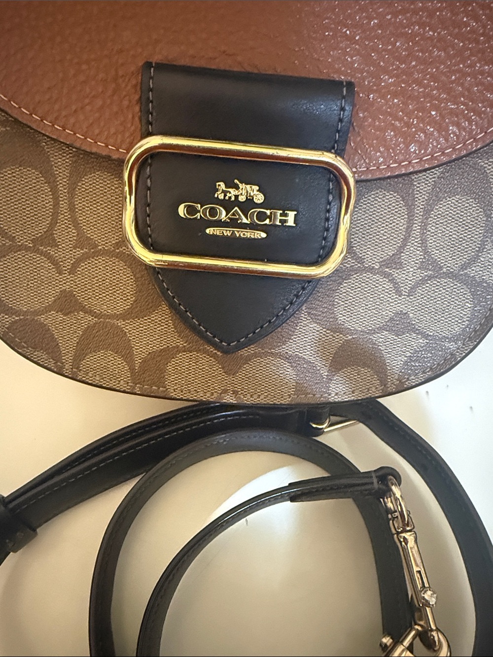 Coach Signature Morgan Saddle Crossbody bag - Picture 2 of 16